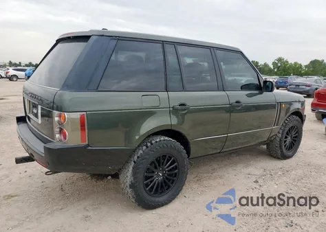 2006 Land Rover Range Rover Hse из США, поврежденный, VIN SALME15476A232966